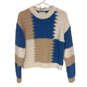 Pinch Colorblock Sweater Women’s Small